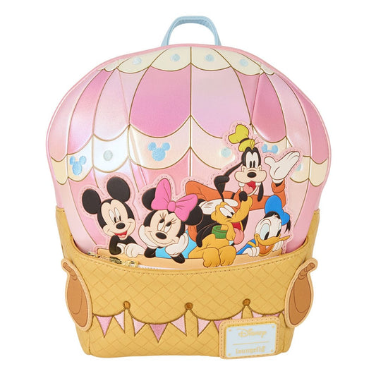 Disney by Loungefly Mini Backpack Mickey & Friends Figural Hot Air Balloon NEW - FanofThings.co.uk