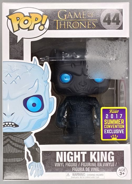 44 Night King (Translucent) Game of Thrones 2017 Con Box Damaged Funko POP