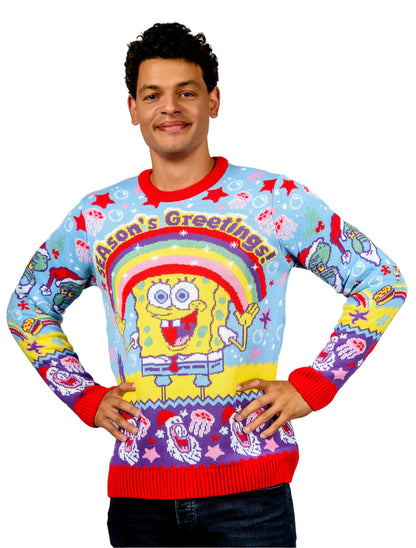 Spongebob Squarepants Christmas Jumper (Size S)