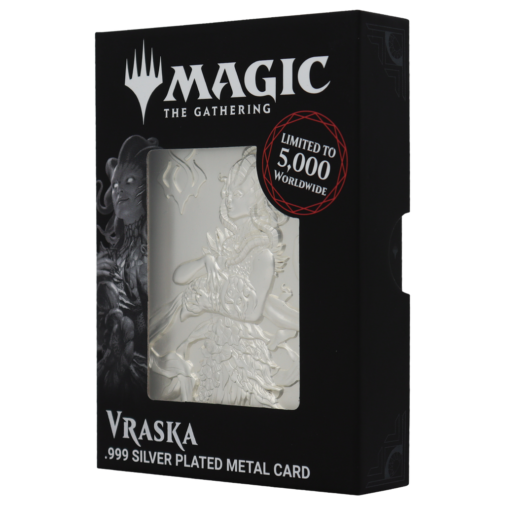 Magic the Gathering Limited Edition .999 Silver Plated Vraska Ingot