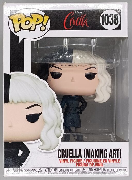 1038 Cruella (Making Art) - Disney Cruella Box Damaged Funko POP