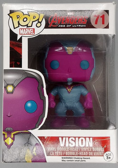 71 Vision - Marvel Avengers Age Of Ultron - Box Damaged Funko POP Funko