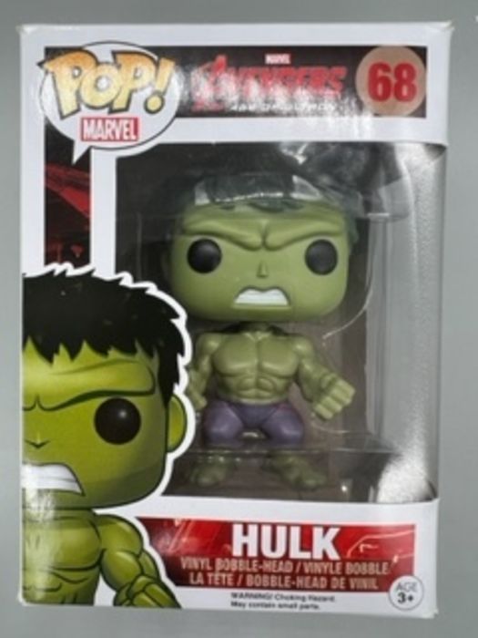 68 Hulk - Marvel Avengers Age of Ultron - Box Damaged Funko POP Funko