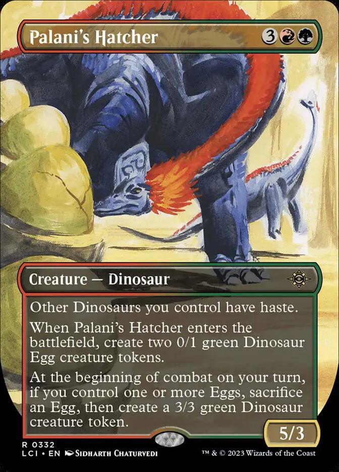 332 - Palani's Hatcher - The Lost Caverns of Ixalan - Normal - Magic: The Gathering Card