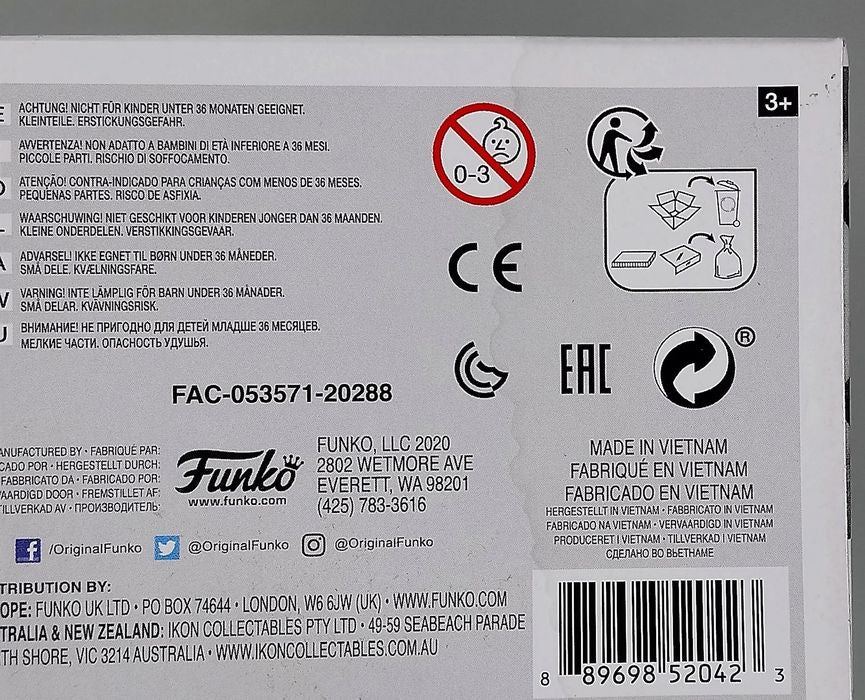 713 50s Wanda - B&W - Marvel Wandavision Funko POP- Box Damaged