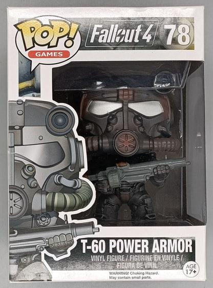 78 T-60 Power Armor - Fallout 4 - Funko POP - Box Damaged - FanofThings.co.uk