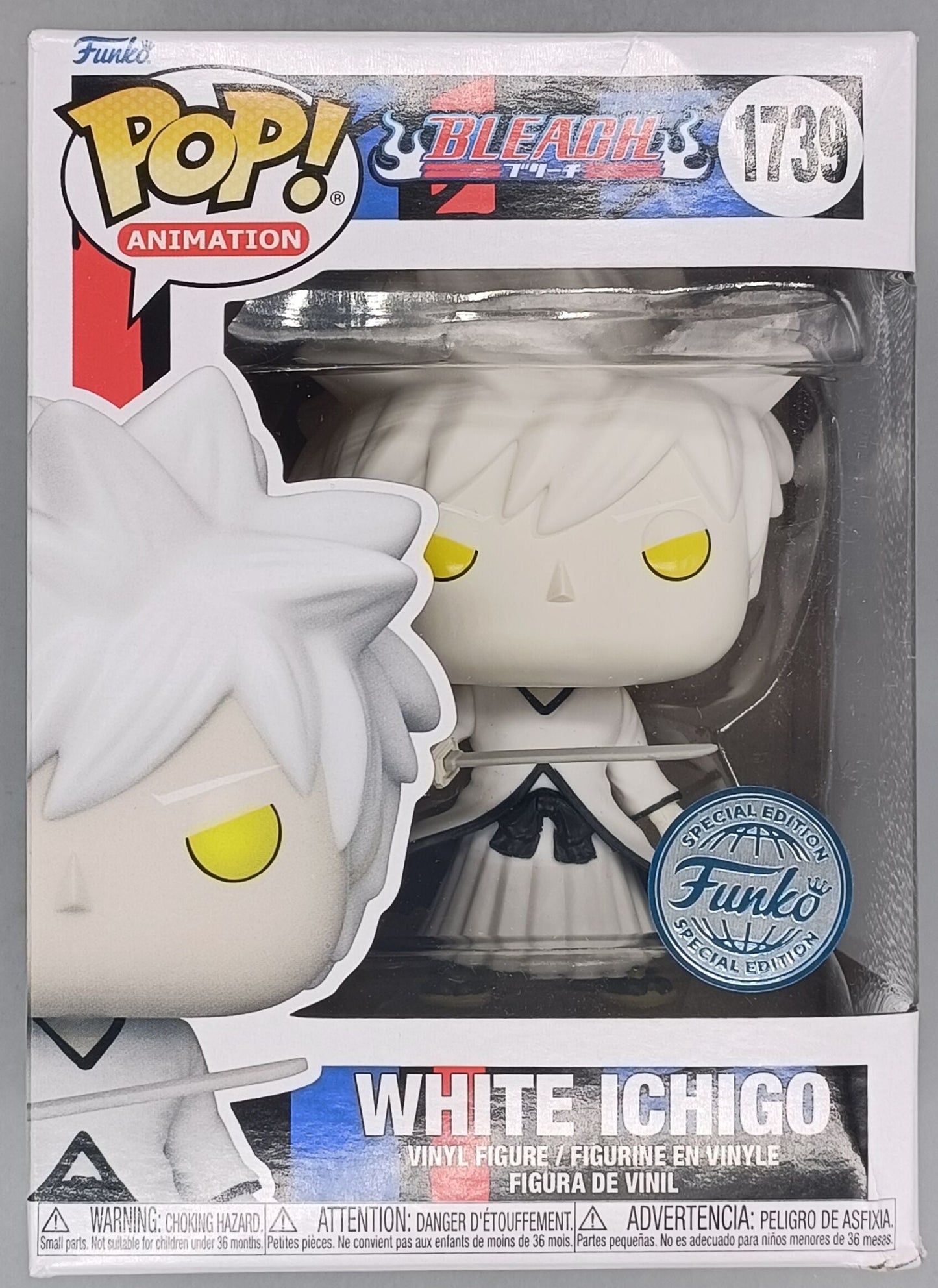 1739 White Ichigo - Bleach - Funko POP - Box Damaged Funko