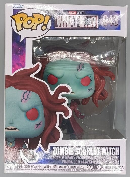 943 Zombie Scarlet Witch - Marvel What if...? - Box Damaged Funko POP Funko