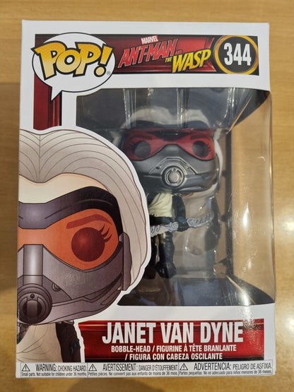 344 Janet van Dyne - Marvel Ant-Man & The Wasp Funko POP
