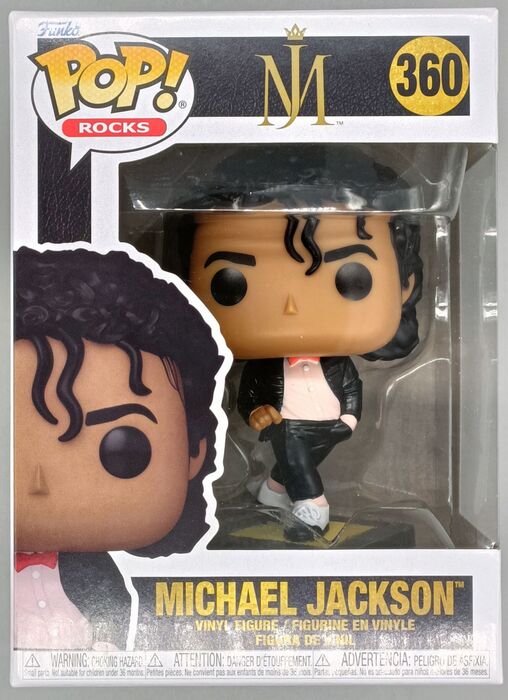 360 Michael Jackson - Billie Jean - Rocks Funko POP - Brand New Funko
