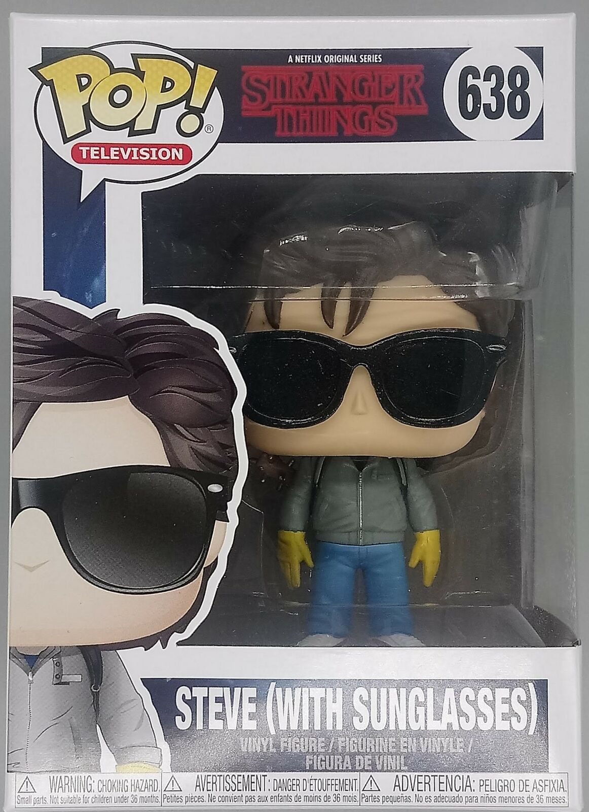 638 Steve (with Sunglasses) - Stranger Things Funko POP