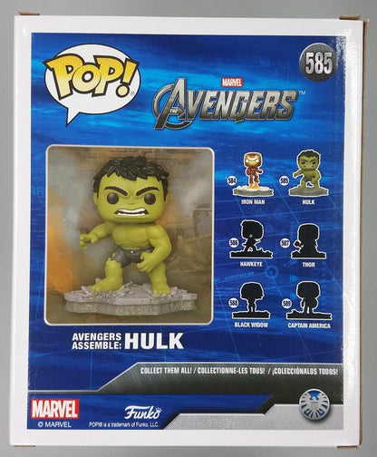 585 Avengers Assemble: Hulk - Deluxe - Marvel Funko POP