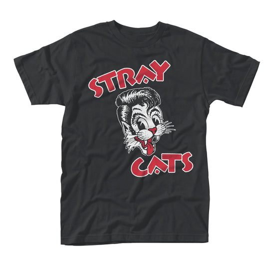 Stray Cats - Cat Logo - Punk - TS