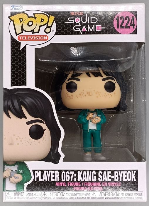 1224 Player 067: Kang Saebyeok - Squid Game Funko POP Funko