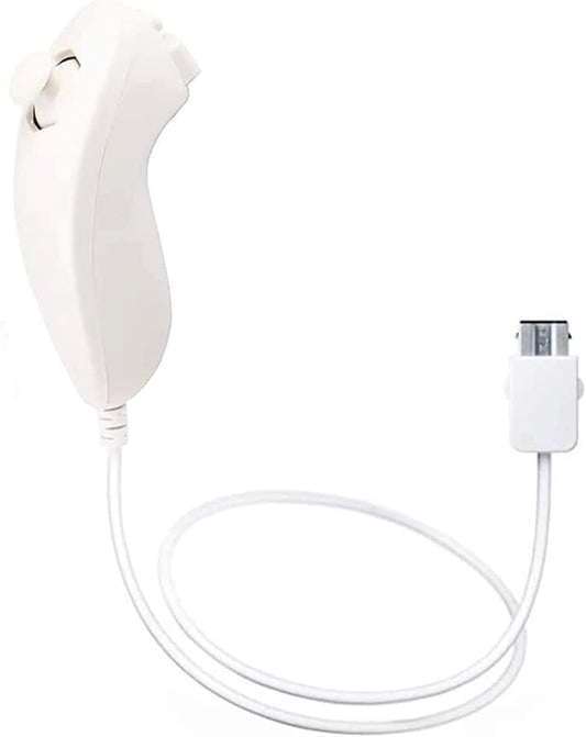 Official Nintendo Nunchuk Controller Add-On for Nintendo Wii/Wii-U - [No Manual or Outer Box] Nintendo