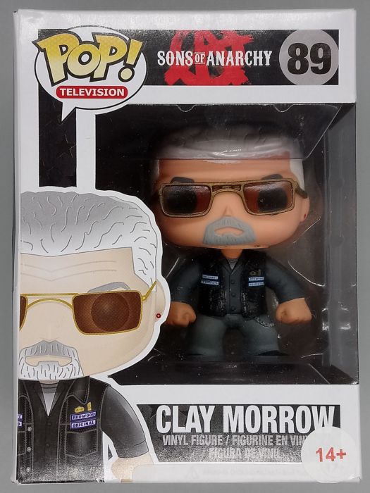 89 Clay Morrow - Sons of Anarchy - Box Damaged Funko POP Funko