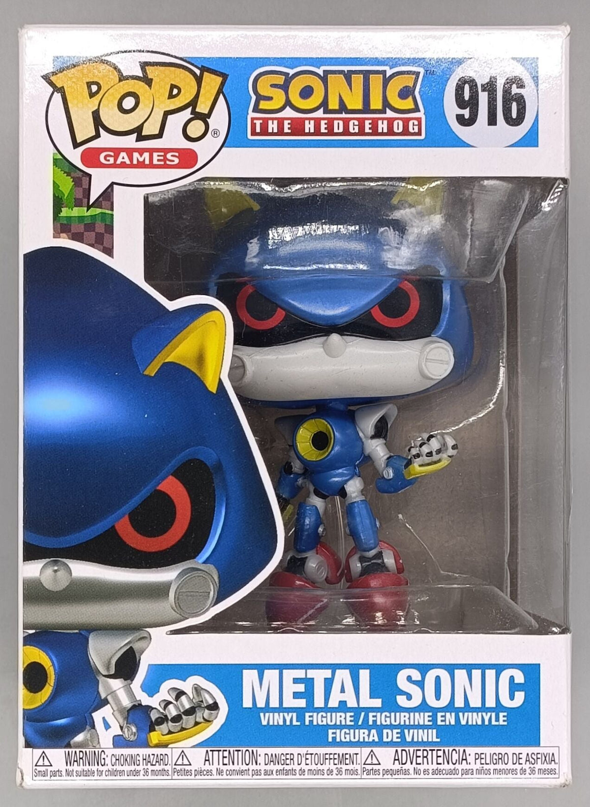 916 Metal Sonic - Sonic the Hedgehog - Funko POP - Box Damaged Funko