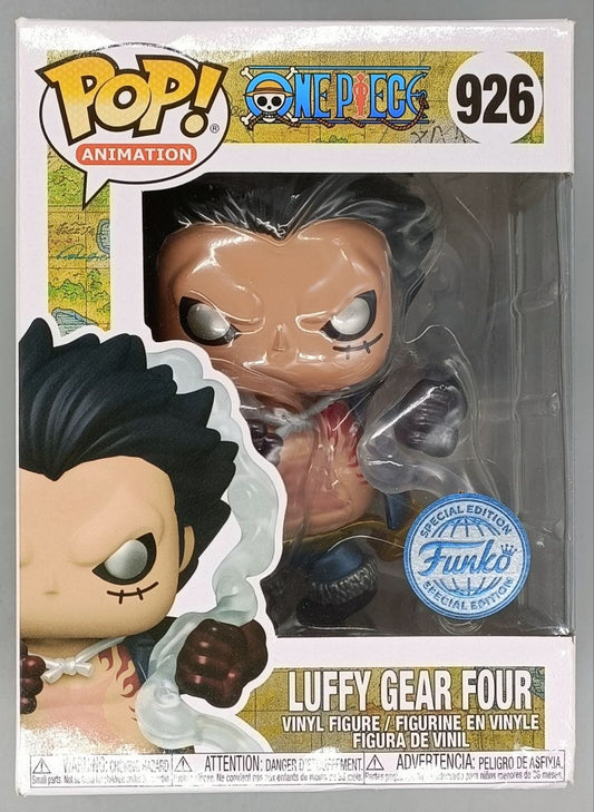 926 Luffy Gear Four - Metallic - One Piece Funko POP (Damaged Box)