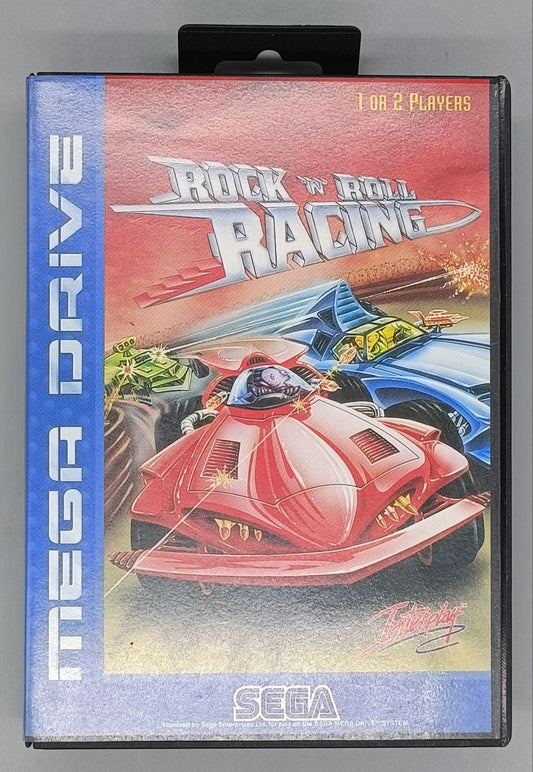 Rock 'N' Roll Racing for Sega MegaDrive Mega Drive - UK CIB Sega
