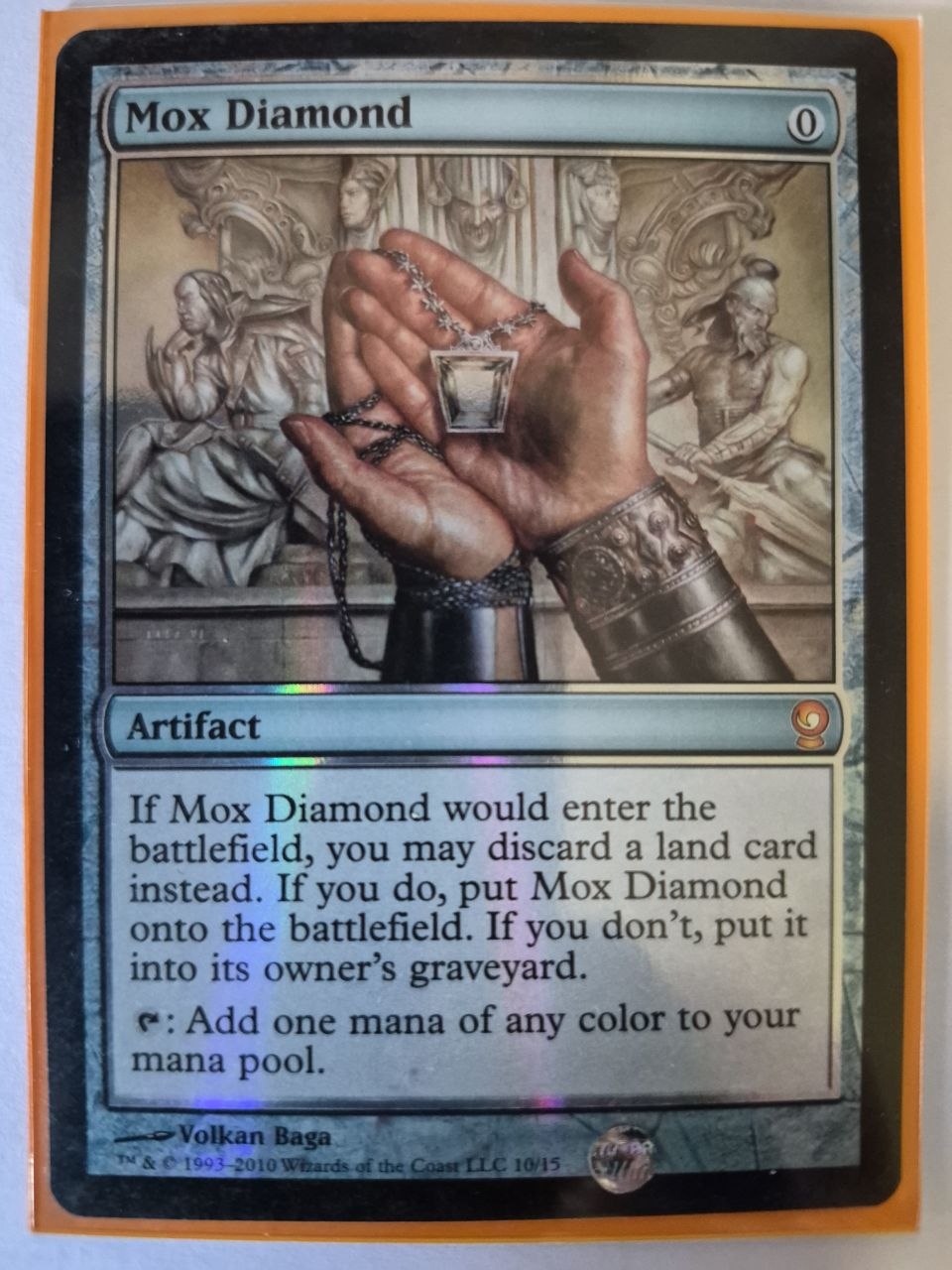 Mox Diamond (From the Vault: Relics 10) - Mythic Magic: The Gathering Card