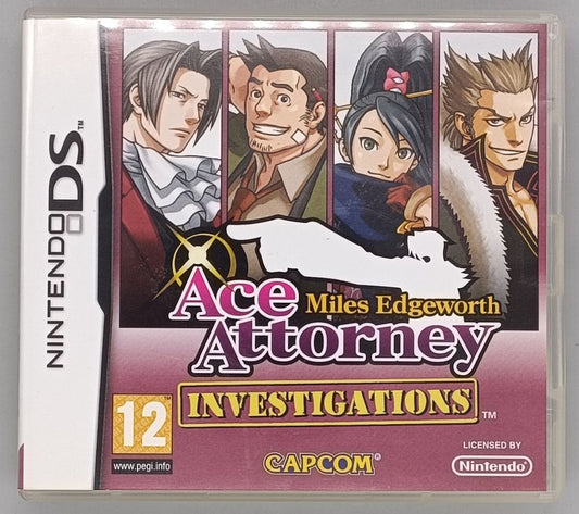 Ace Attorney: Miles Edgeworth Investigations for Nintendo DS/3DS