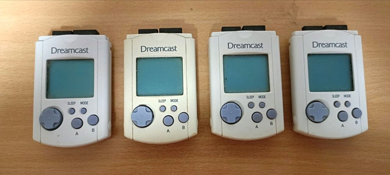 Dreamcast Official Memory Card VMU - 1mb (Various Colours) for Sega Dreamcast (DC) SEGA
