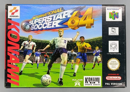 International Superstar Soccer 64 for Nintendo 64 (N64) - CIB
