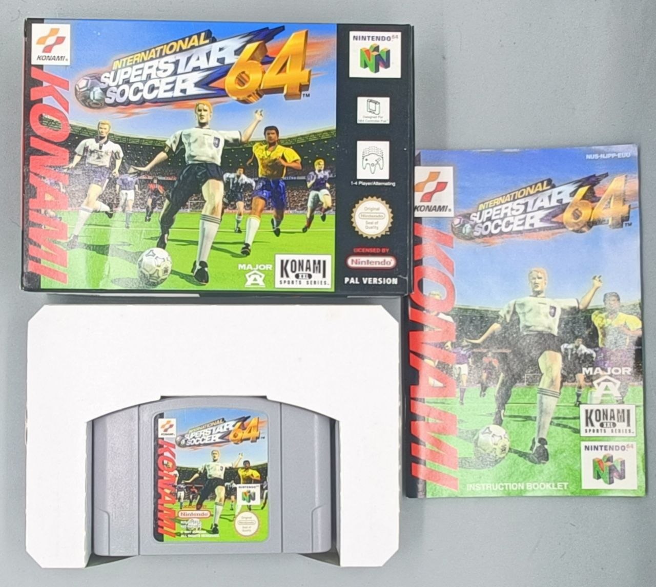 International Superstar Soccer 64 for Nintendo 64 (N64) - CIB
