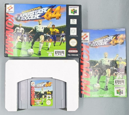 International Superstar Soccer 64 for Nintendo 64 (N64) - CIB