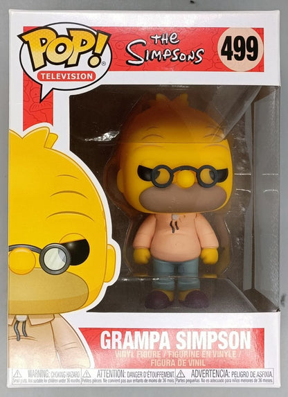 499 Grampa Simpson - The Simpsons Funko POP (Box Damage)