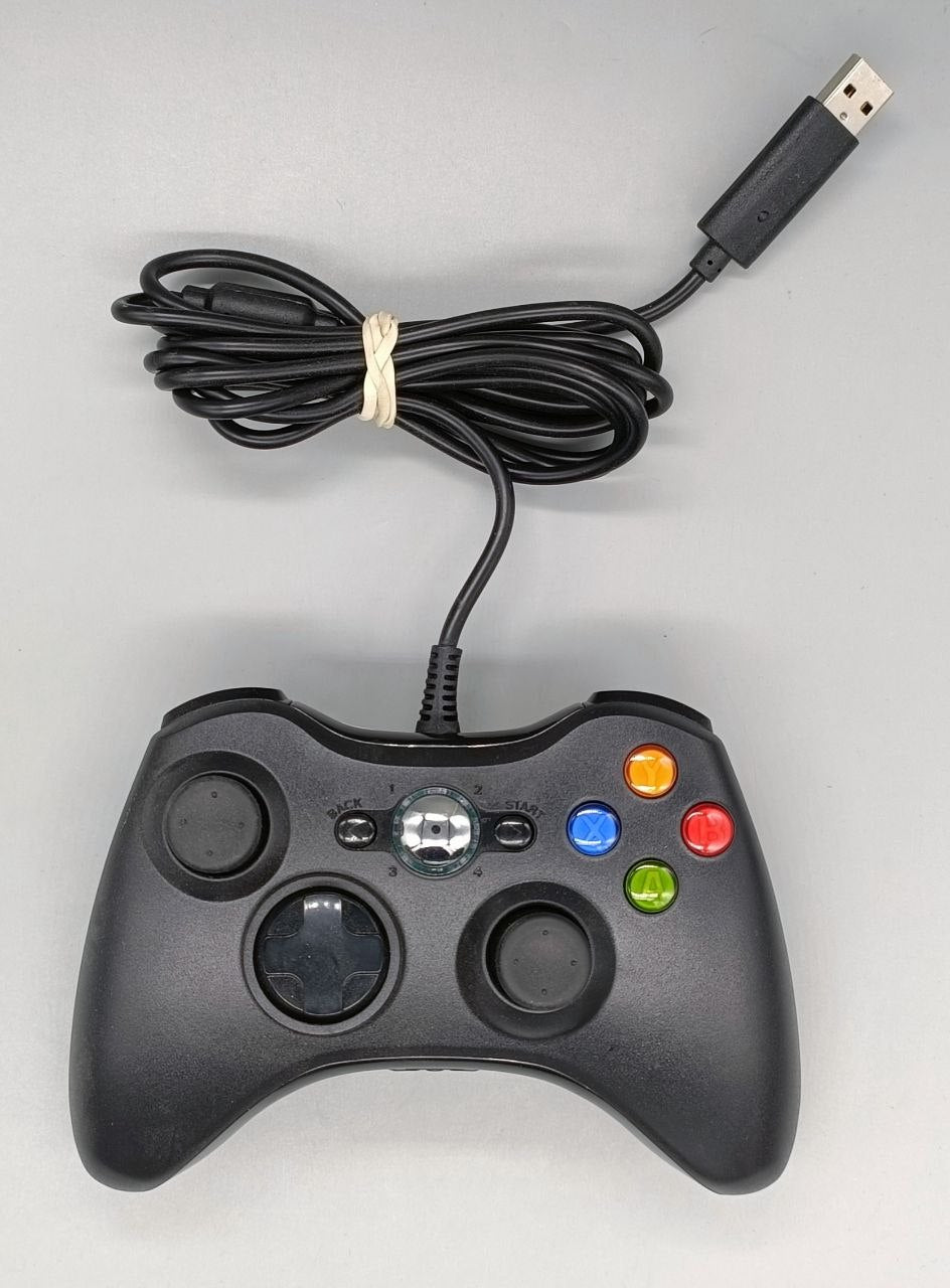 Third Party Xbox 360 Wired Controller Black
