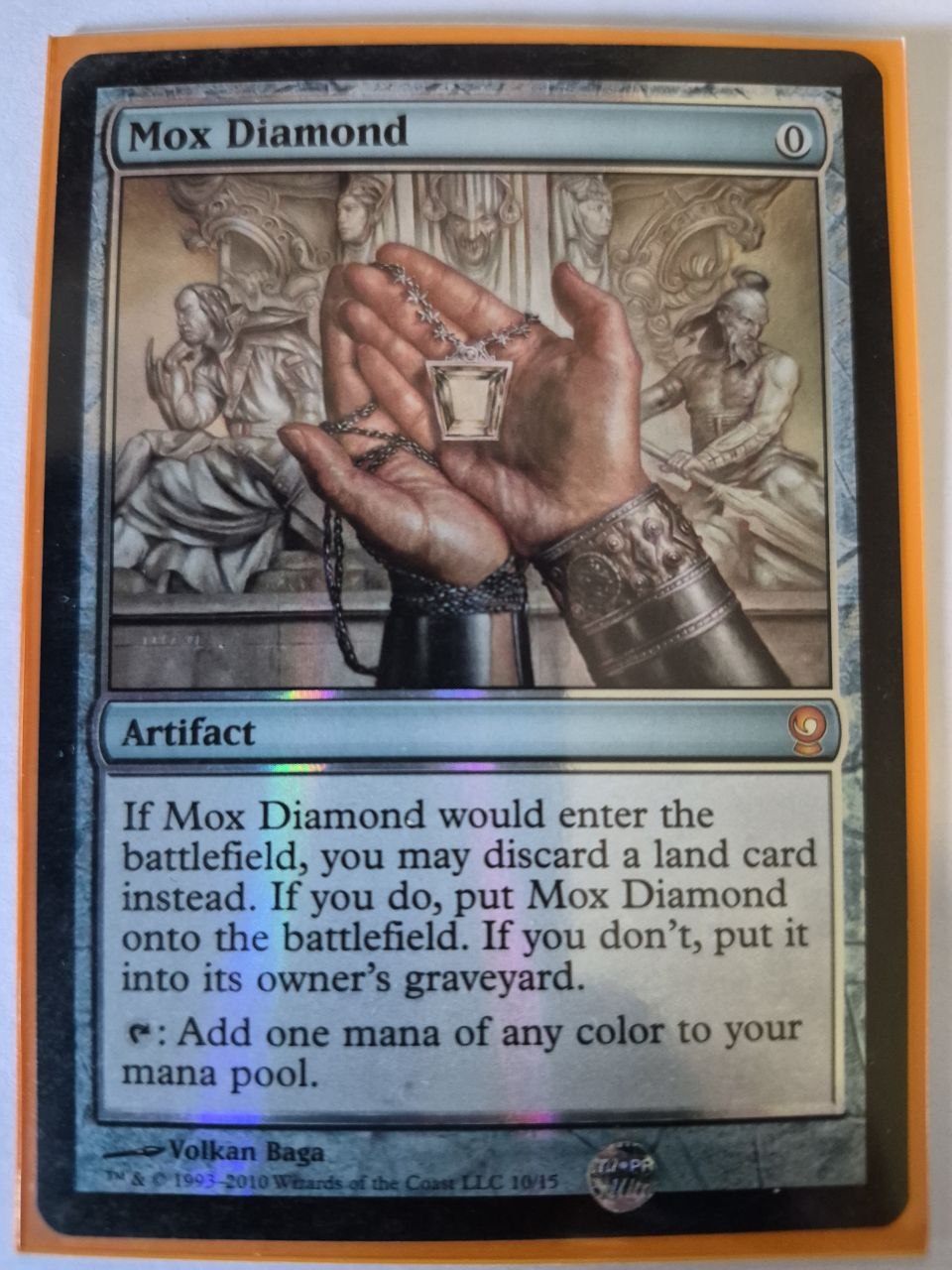 Mox Diamond (From the Vault: Relics 10) - Mythic Magic: The Gathering Card