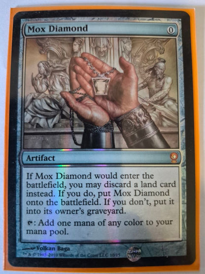 Mox Diamond (From the Vault: Relics 10) - Mythic Magic: The Gathering Card