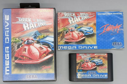 Rock 'N' Roll Racing for Sega MegaDrive Mega Drive - UK CIB Sega