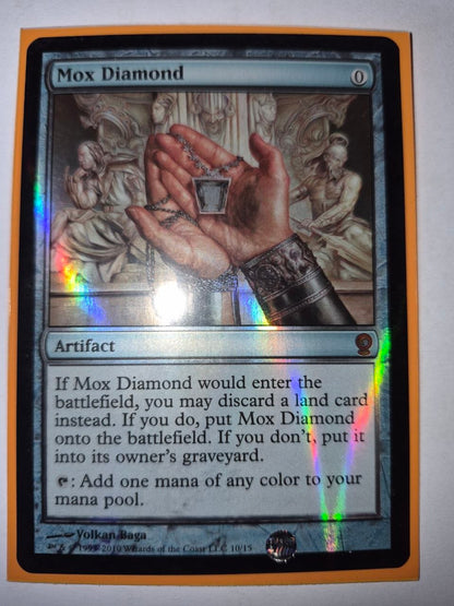 Mox Diamond (From the Vault: Relics 10) - Mythic Magic: The Gathering Card