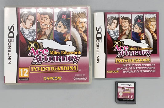 Ace Attorney: Miles Edgeworth Investigations for Nintendo DS/3DS