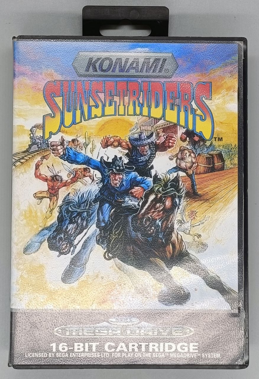 Sunset Riders for Sega MegaDrive Mega Drive - UK CIB Sega