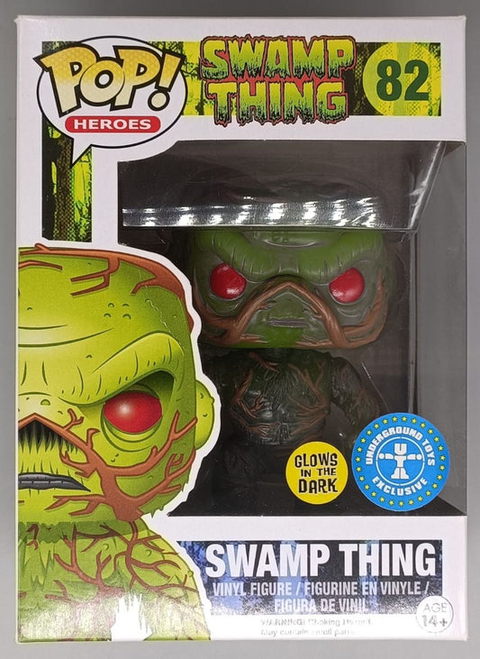 82 Swamp Thing - Glow - DC Funko POP