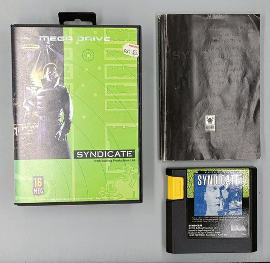Syndicate for Sega MegaDrive Mega Drive - UK CIB