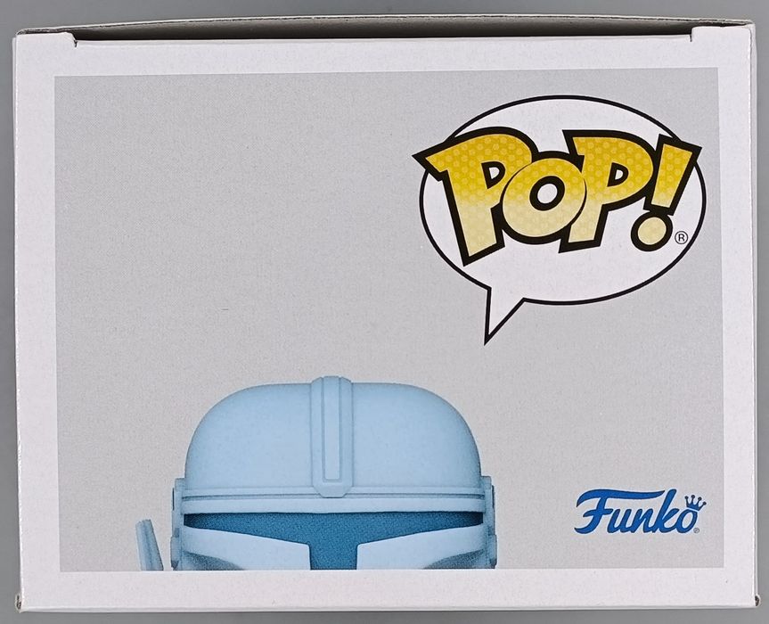 345 The Mandalorian (Beskar Armor- Holographic) Glow Funko POP