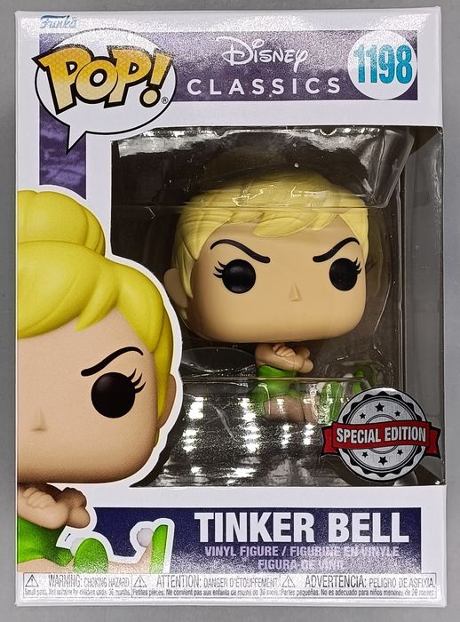 1198 Tinker Bell (Sitting) - Disney Peter Pan Funko POP Funko