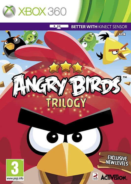 Angry Birds Trilogy for Microsoft Xbox 360 - [Just Disc] Xbox