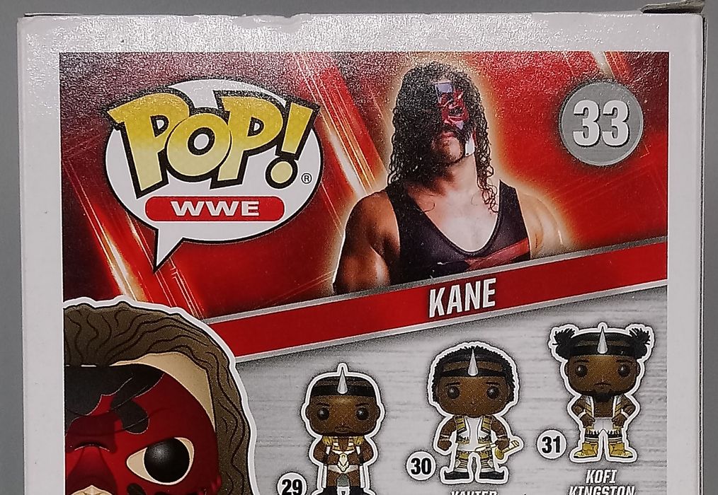 33 Kane - WWE - Box Damaged Funko POP