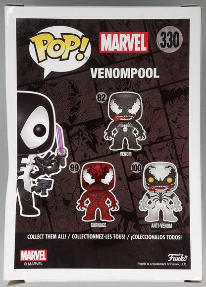 330 Venompool (Back in Black) - Marvel Funko POP - Box Damaged