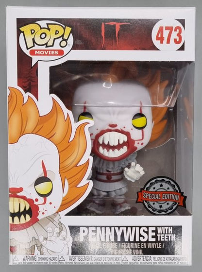 473 Pennywise (with Teeth) - IT - Horror Funko POP Funko