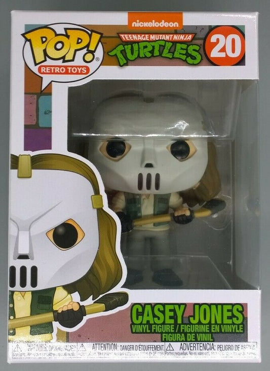 20 Casey Jones (Retro) - Teenage Mutant Ninja Turtles 1990 Funko POP