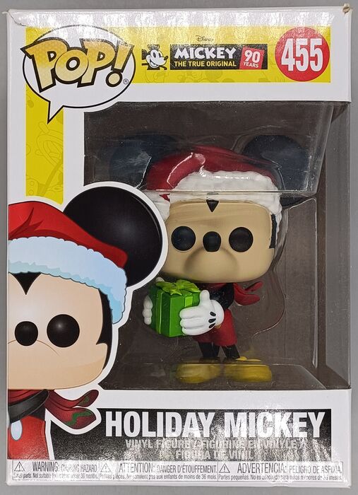 455 Holiday Mickey - Disney Mickey & Friends - Box Damaged Funko POP Funko