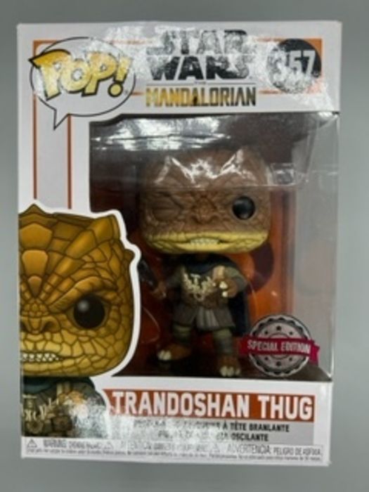 357 Trandoshan Thug - Star Wars The Mandalorian Funko POP - Box Damaged Funko