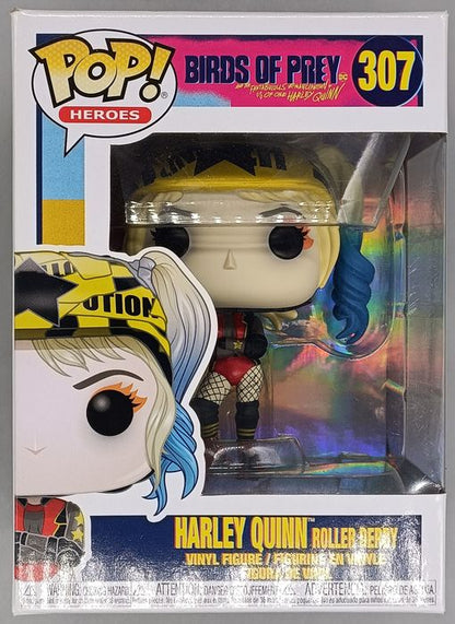 307 Harley Quinn (Roller Derby) DC Birds of Prey Box Damaged Funko POP