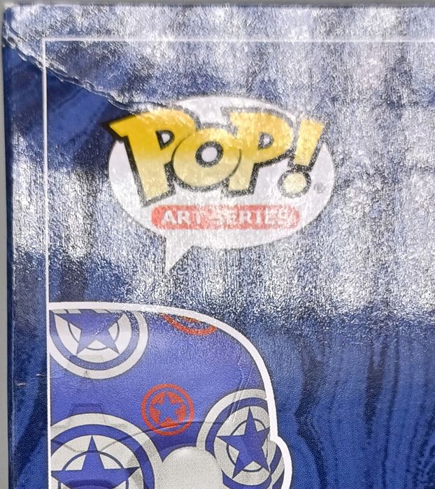 36 Captain America - Art Series - Marvel - Box Damaged Funko POP
